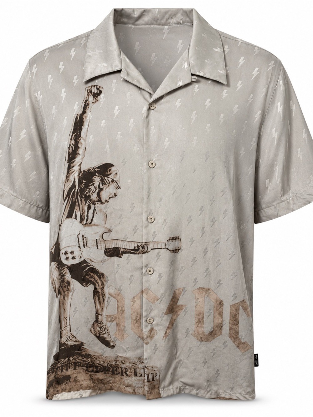 Vintage 2004 AC/DC Stiff Upper Lip Button Up Shirt XL - Dragonfly Clothing